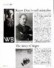 Kaye Don's sad mistake - Left