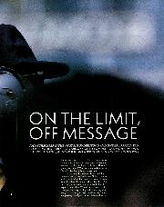 On the limit, off message - Left