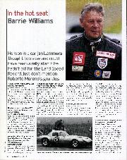 In the hot seat - Barrie Williams - Left