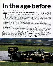 Johnny Dumfries – in the age before Bute - Left