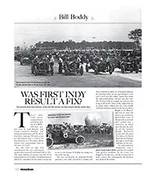 Was first Indy result a fix? - Left