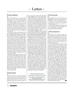 Letters, March 2008 - Left