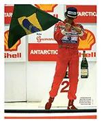 Ayrton Senna: Racing for the love of his country - Left