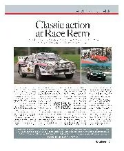 Classic action at Race Retro - Left