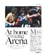At home in a racing Arena - Left