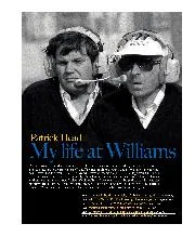 Patrick Head My life at Williams - Left