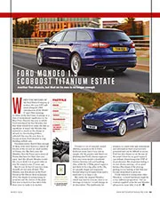 Ford Mondeo 1.5 Ecoboost Titanium estate - Left