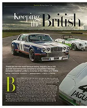 Unsung heroes: The V12 Jaguars that kept its racing heritage alive - Left