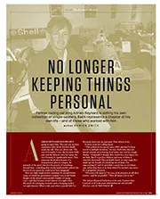 No longer keeping things personal - Left