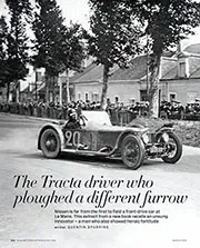 The Tracta driver who ploughed a different furrow - Left