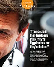 “The people in the F1 paddock think they’re big piranhas but they’re babies” - Right