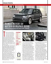 Range Rover SV Autobiography SDV8 - Left