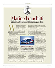 In the spotlight: Marino Franchitti - Left
