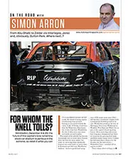 On the road with... Simon Arron - Left