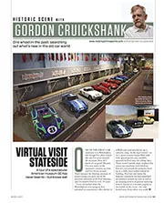 Historic scene with Gordon Cruickshank - Left