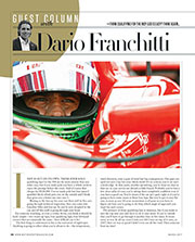 Guest column with Dario Franchitti - Left