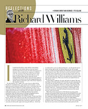 Reflections with Richard Williams - Left