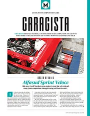 Racer rebuild: Alfasud Sprint Veloce - Left