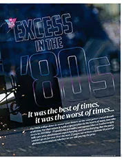 Excess in the '80s - Right