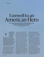 Farewell to an American Hero - Left