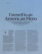 Farewell to an American Hero - Left