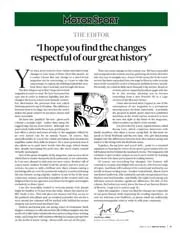 The Editor: March 2019 - Left