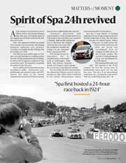 Spirit of Spa 24h revived - Left