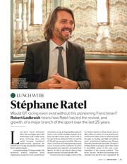 Lunch with Stéphane Ratel - Left