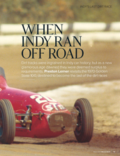 When IndyCars ran off road - Right