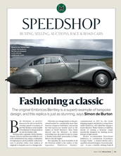 1939 Bentley Embiricos Coupe: Fashioning a classic - Left