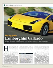 Buying guide: Lamborghini Gallardo - Left