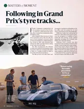 Following in Grand Prix’s tyre tracks... - Left