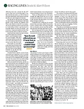Desiré and Alan Wilson: Racing Lives - Right
