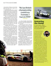 James Baldwin — debriefing an F1 champ in my debut season - Left