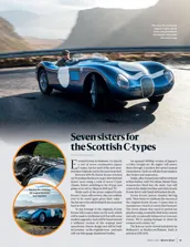 Seven Jaguar C-type sisters for Ecurie Ecosse originals - Left