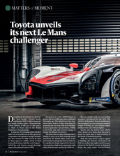 Toyota unveils its Le Mans hypercar - Left