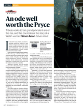 Tom Pryce: Memories of a Welsh F1 star book review - Left