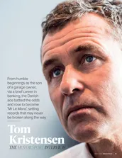 Tom Kristensen — The Motor Sport Interview - Left