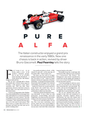 The F1 racer who brought his own Alfa Romeo 182 back to life - Left