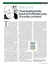 Colin Chapman: chassis pioneer - Left