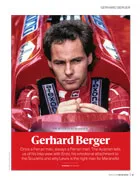 Gerhard Berger: The Motor Sport Interview cover