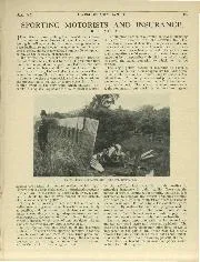 SPORTING MOTORISTS AND INSURANCE. - Left