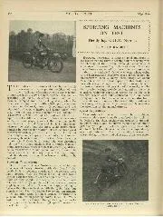 SPORTING MACHINES ON TEST - Left