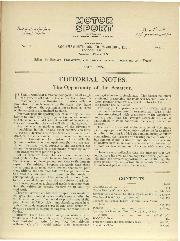 EDITORIAL NOTES., May 1926 - Left