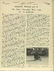 LEADING MOTOR CLUBS. - Left