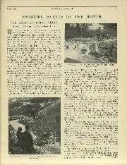 SPORTING EVENTS OF THE MONTH - Left