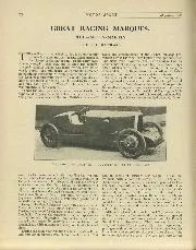 GREAT RACING MARQUES. - Left