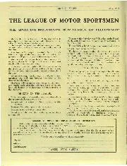 THE LEAGUE OF MOTOR SPORTSMEN - Left