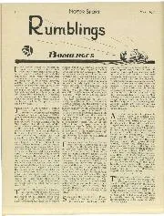 Rumblings, May 1931 - Left