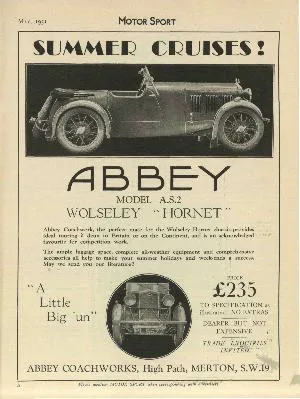 Cover image for May 1931